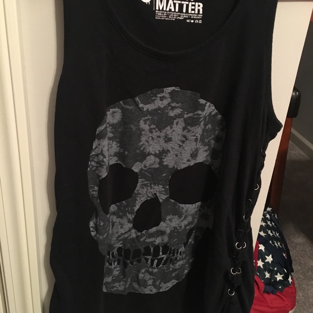Skull tank top